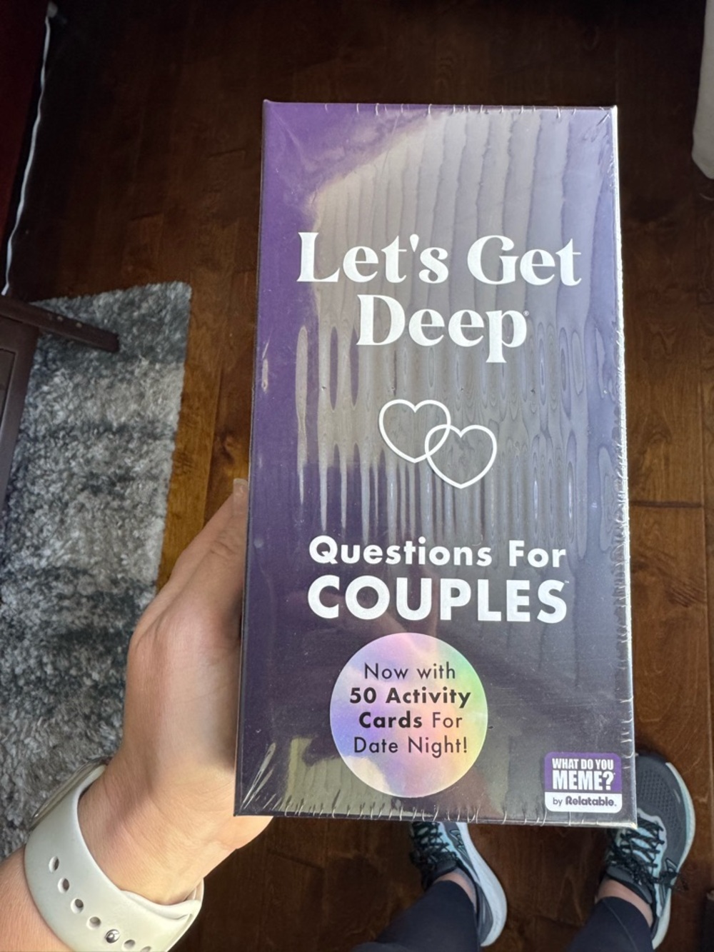 What Do You Meme? Let's Get Deep - Purple Couples Question Game